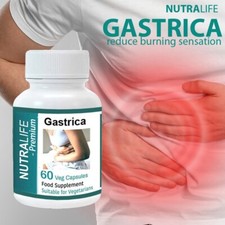 ULCERAS GASTRICAS NATURALE 60 CAPSULE ULCERE GASTRICHE 500MG Bruciore di stomaco