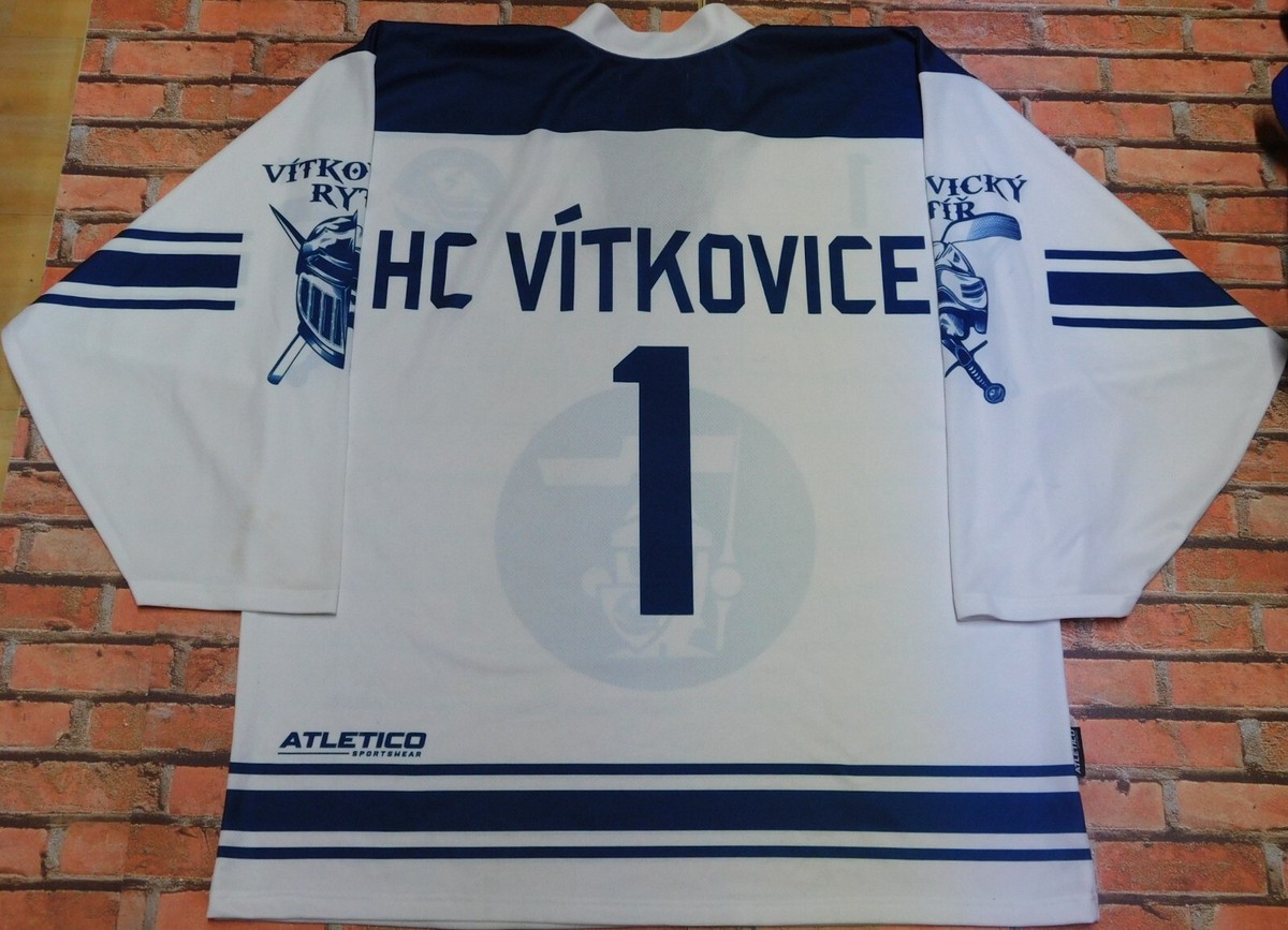 Maillot De Hockey Sur Glace – Vitkovice Kantor #19, Taille M (occasion)