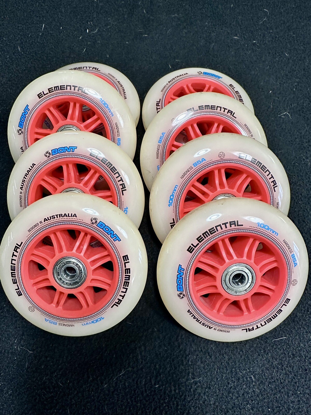 Bont Pursuit Inline Speed Skates Heat moldable, complete skate set