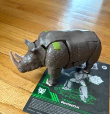 Transformers Kingdom War for Cybertron WFC Voyager Rhinox Action Figure Complete