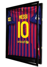 XL Football Hockey Baseball Sports Jersey Display Case Frame Cabinet Shadowbox