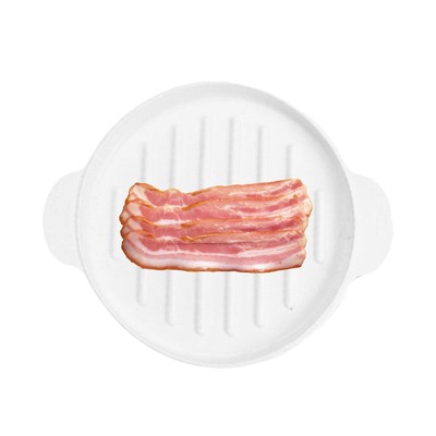 Bacon Baking Pan Multi-use Convenient Bacon Tray For Microwave Cooking for Home
