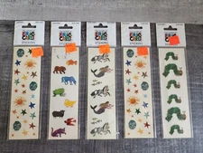 Scrapbook Stickers LOT Eric Carle Hungry Caterpillar Mythical Grossman's NEW #38