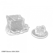 Reaper Bones USA Dungeon Dwellers 07132 SMALL GELATINOUS CUBE CLEAR 