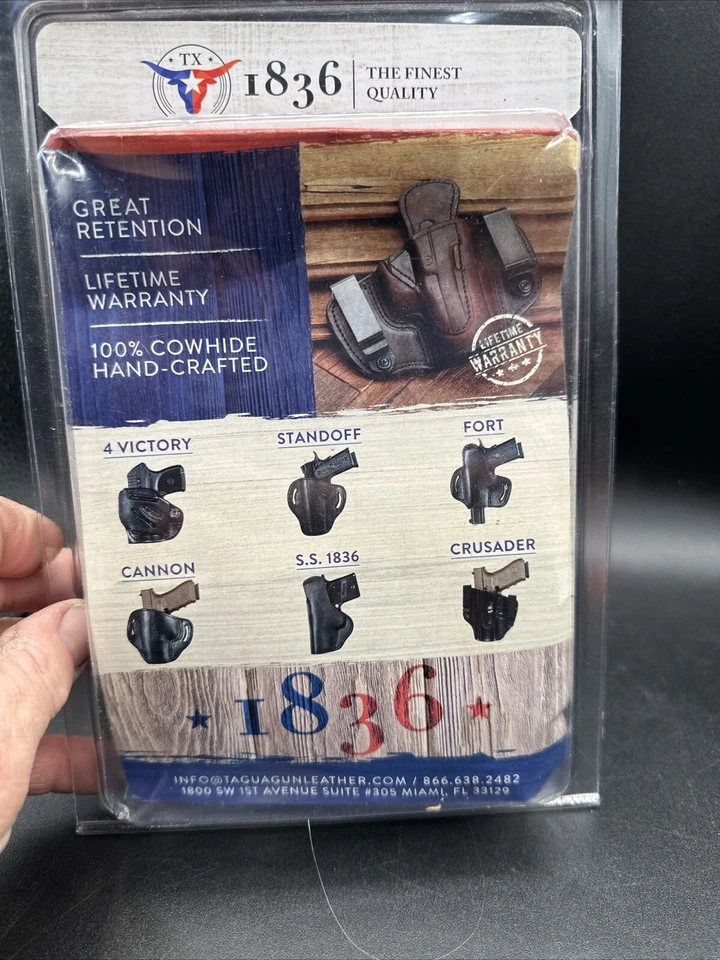 TAGUA Texas Series 1836 Holster (TX-Ep-bh2-300 Multi Fit Concept Glock Sig S&W - Image 4 of 4