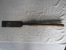 vintage unmarked timber slick framing chisel wood chisel 2 3/4 " long handle