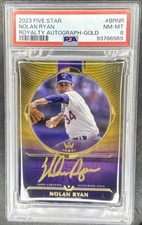 2023 Topps Five Star Nolan Ryan Royalty Gold Auto Autograph #02/10 PSA 8 NM-MT