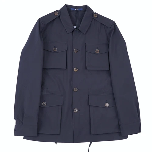 Drumohr Navy Blue Weather-Repellent Field Jacket M (Eu 50) NWT - product listing photo