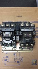 ALLEN BRADLEY TWO 505-A0D STARTERS WITH 42185-800-01 RELAY  B87