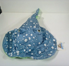 Juguete de peluche Goffa Stingray azul verde mantarraya tiburón manchado