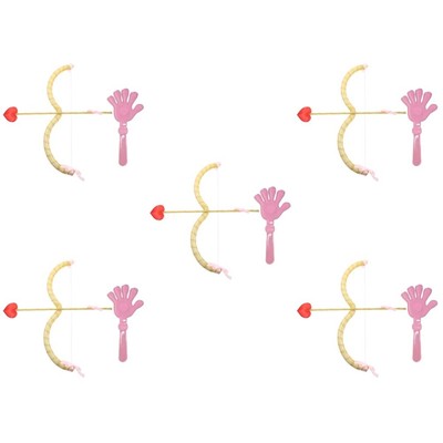 5 Sets Cupid Bow Arrow Cupid Kostüm Handklapper Zubehör für Valentine Party