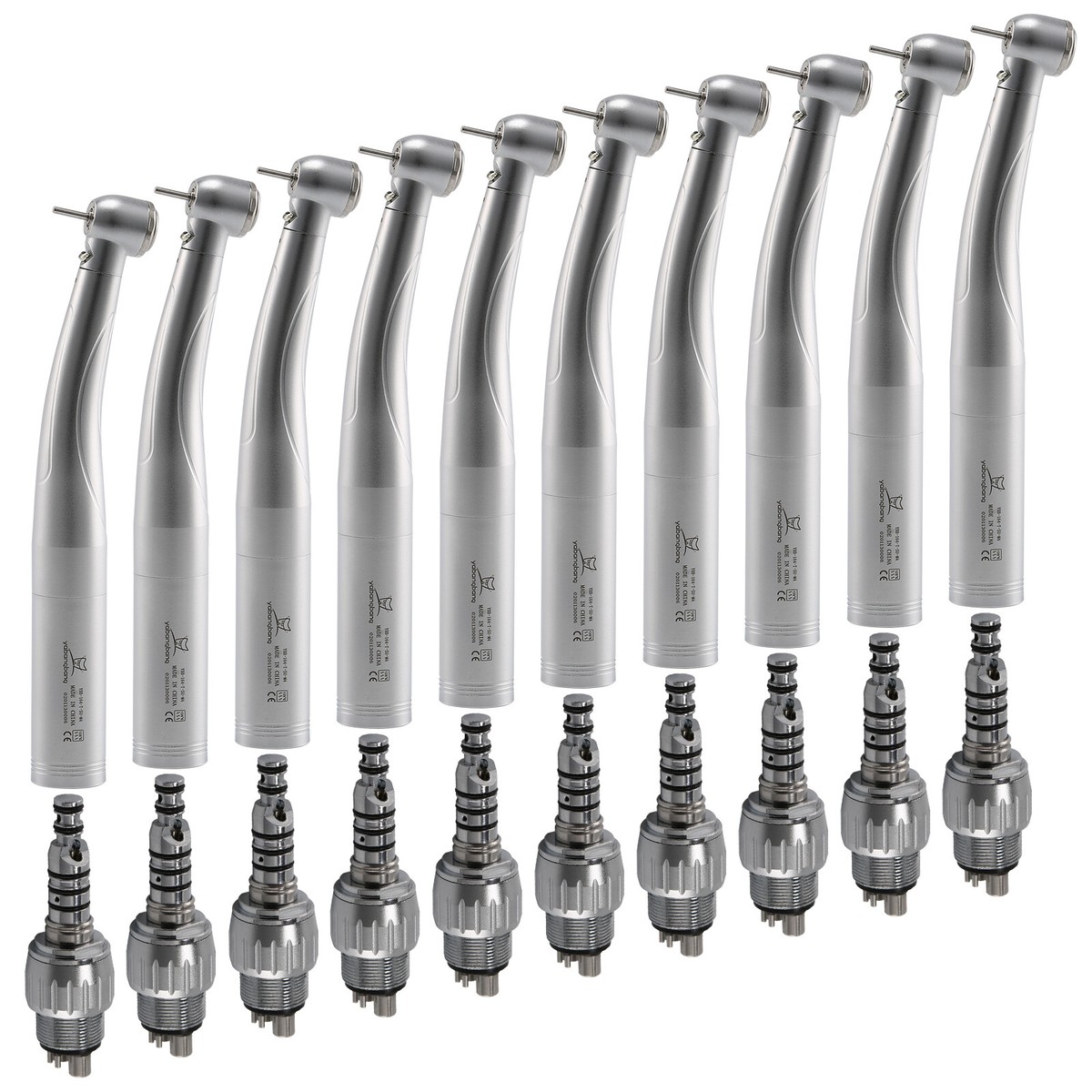 Dental LED E-generator Fiber Optic Turbine Handpiece Fit W/ KaVo