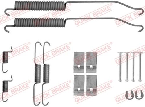 ACCESSORY KIT, BRAKE SHOES QUICK BRAKE 105-0036 REAR AXLE FOR FORD ASIA & OCEANI - Afbeelding 1 van 2