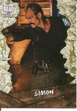 Walking Dead Season 8 Part 1 Simon Character Insert Trading Card #C-11