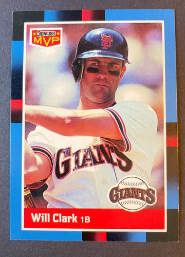 Don Russ 1987 #21 Will Clark & Will Clark Giants BC-24 - Bild 4 von 5
