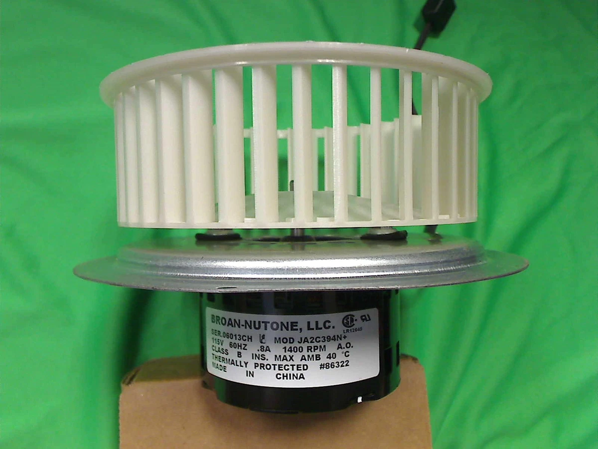 Nutone QT9093 Exhaust Fan Assembly Motor and Blade Unit 0696B000 | eBay