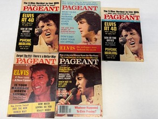 Rare Elvis Pageant Early 1970’s book lot Estate Find