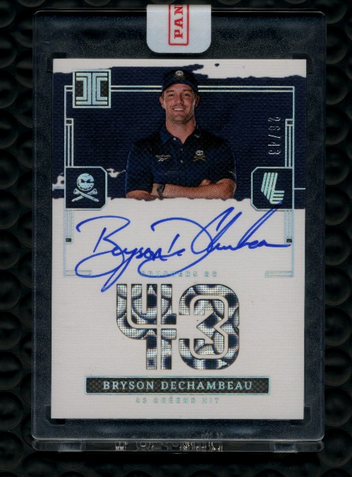 2024-25 Panini Impeccable LIV Bryson DeChambeau Greens Hit Signatures /43 SEALED