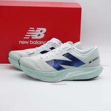 New Balance Men's WIDE 2E FuelCell Rebel v4 Running Shoes MFCXCE4 Clay Ash/White