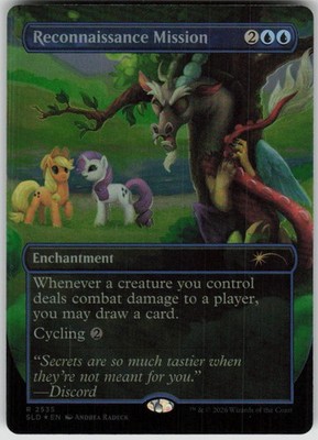 MTG Reconnaissance Mission Foil NM Secret Lair Drop Series Magic 2535