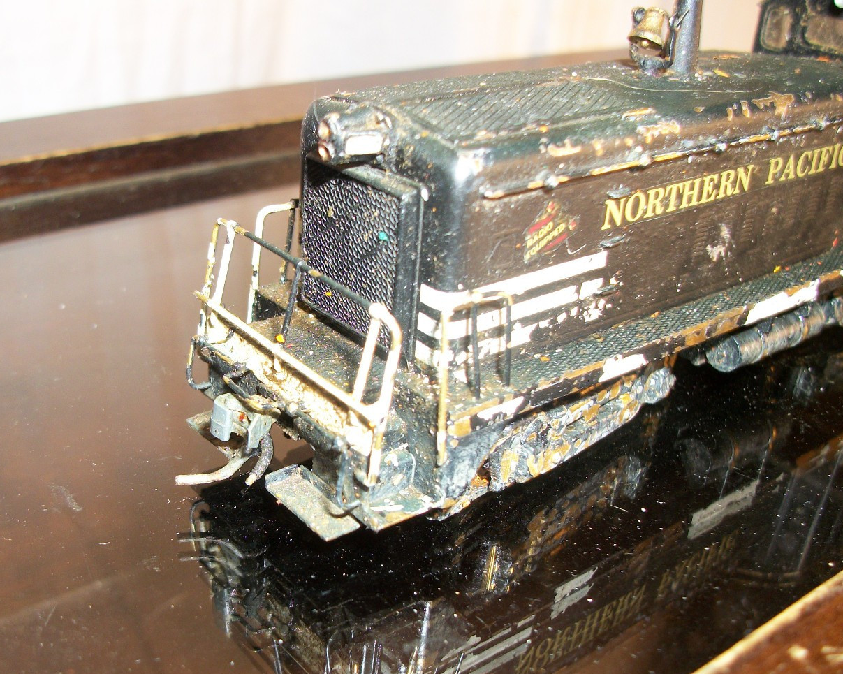 Tenshodo HO Brass Diesel Switcher Locomotive Northern Pacific #556 thumbnail 2