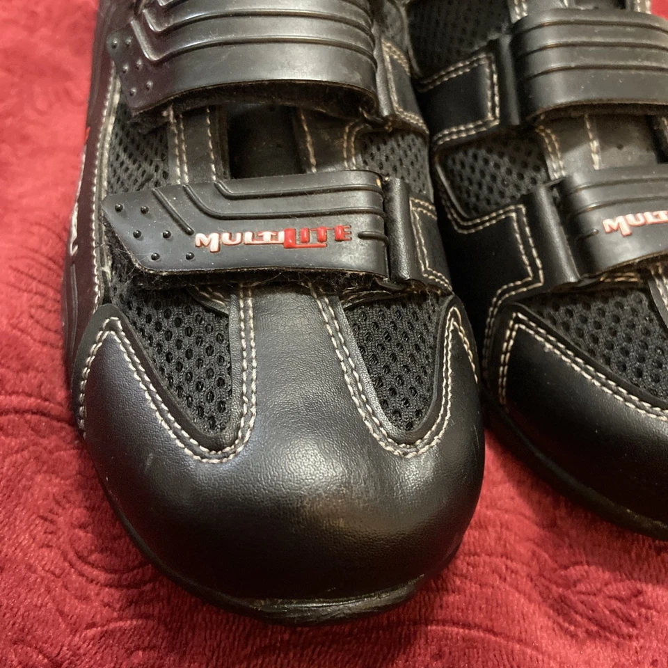 Zapatos de ciclismo Louis Garneau para mujer Multi Airflex HRS-80 negros talla 8,5 Foto 2 de 4