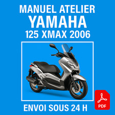 Manuel Atelier Yamaha 125 Xmax 2006 Revue Technique Moto Français RMT CD PDF