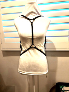 FREE PEOPLE Leather Corset Harness Size M FREE PEOPLE LEATHER HARNESS - SIZE LARGE | eBay main image 2