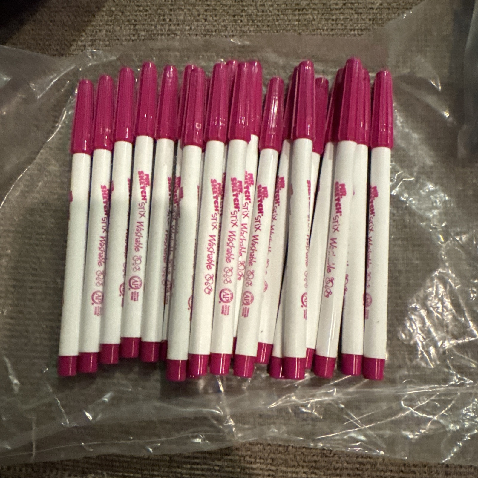 Magenta, Green, & Red 63 Pieces