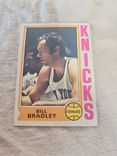 BILL BRADLEY 1974-75 Topps #113                 BV $12                       HOF