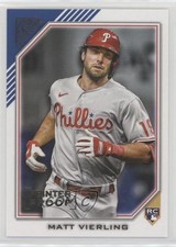 2022 Topps Gallery Printer Proof Matt Vierling #193 4l8