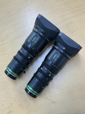 Fujinon MK 18-55 + MK 50-135 Pair E-Mount Cinema Zoom Lens Set for Sony Cameras