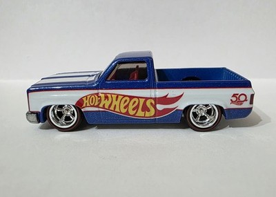 Hot Wheels 83 Chevy Silverado 50th Anniversary Display Case