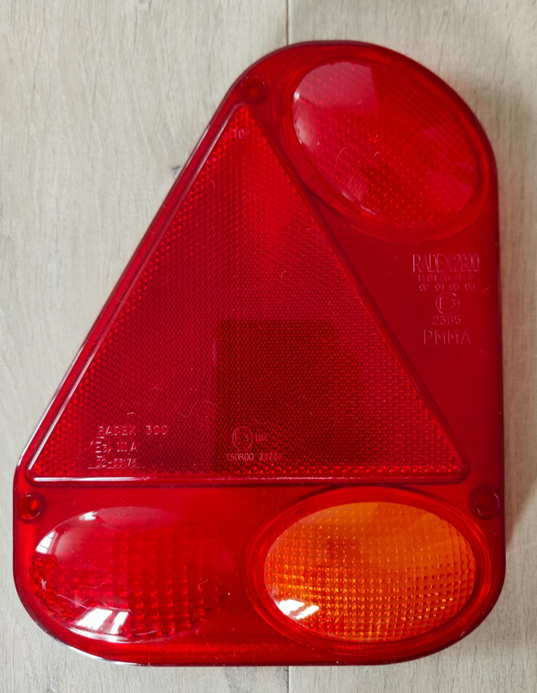 Trailer Light Lens Radex Replacement Left for Ifor Williams Indespension TR217