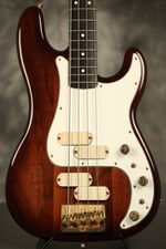1983 Fender Precision Bass Gold Elite II Waln...