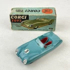 Vintage Boxed Corgi Toys 151 Lotus Mark Eleven Le Mans Racing Car Box A/F