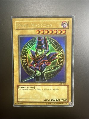 Dark Magician - LOB-005 - Ultra Rare - Unlimited Edition Foil Shift
