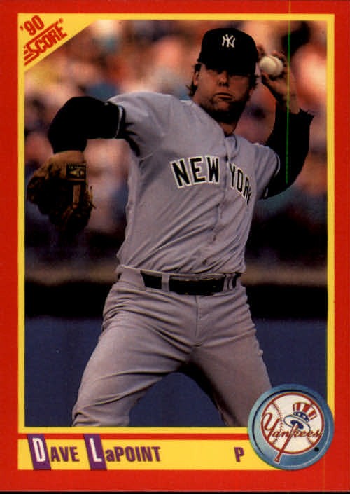 1990 Score #357 Dave LaPoint - BB