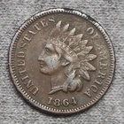 1864 L Indian Head Cent