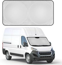 Foldable Car Sun Shade with Storage Bag, Collapsible Sun Visor for X-Large