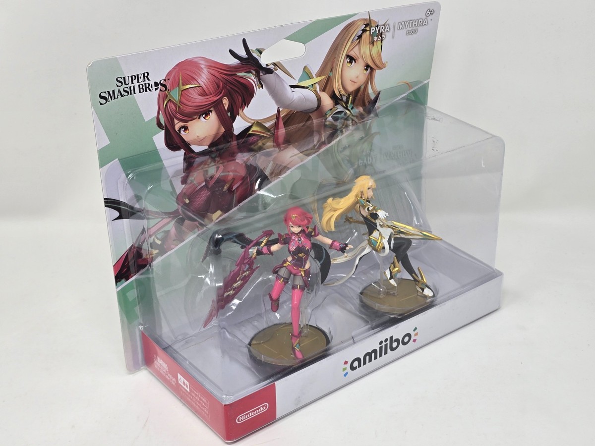 Nintendo Super Smash Bros Pyra & Mythra Amiibo 2 Pack Character
