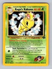 Koga's Kakuna 47/132 Uncommon Gym Challenge Pokemon Unlimited Lightly Played on eBay
