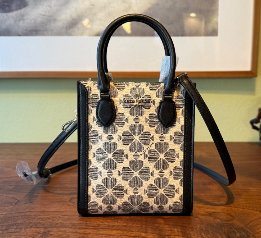 Kate Spade Spade Flower Mini Crossbody Tote Handbag New