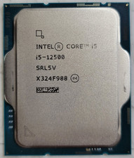 Intel Core i5-12500 3.00GHz 12TH GEN LGA 1700 6-Core SRL5V Processor CPU