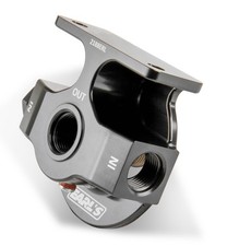 2188erl Earls Billet Remote Oil Filter Mount 2188erl Earls Billet Remote Oil Filter Mount