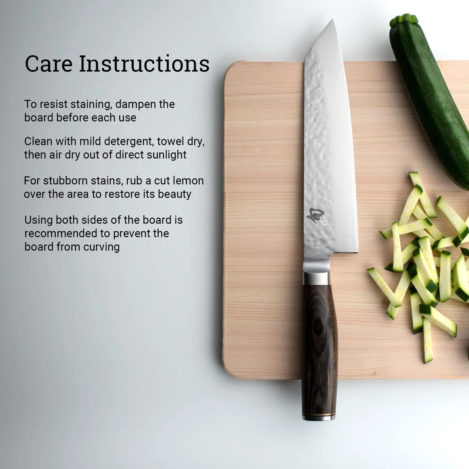 Shun Hinoki Cutting Board