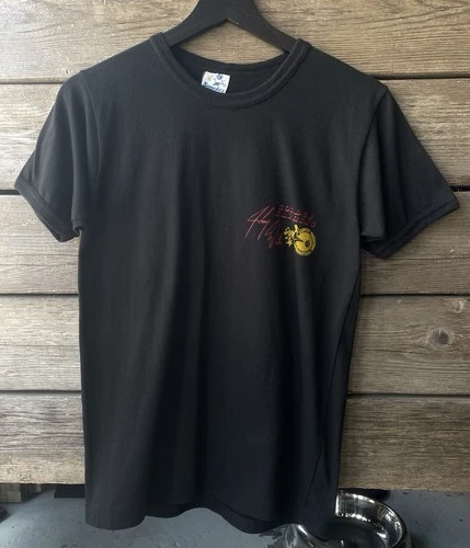 Vintage 1980s Johnny Winter Tour Massey Hall Small Tshirt 19 1980s vintage concert t-shirt, vintage, size S, single stitch, B+ condition