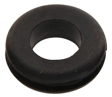 55059 31/32 x 1/2 x 9/32 x 3/4-Inch Groove Rubber Grommet 15-Pack  Black