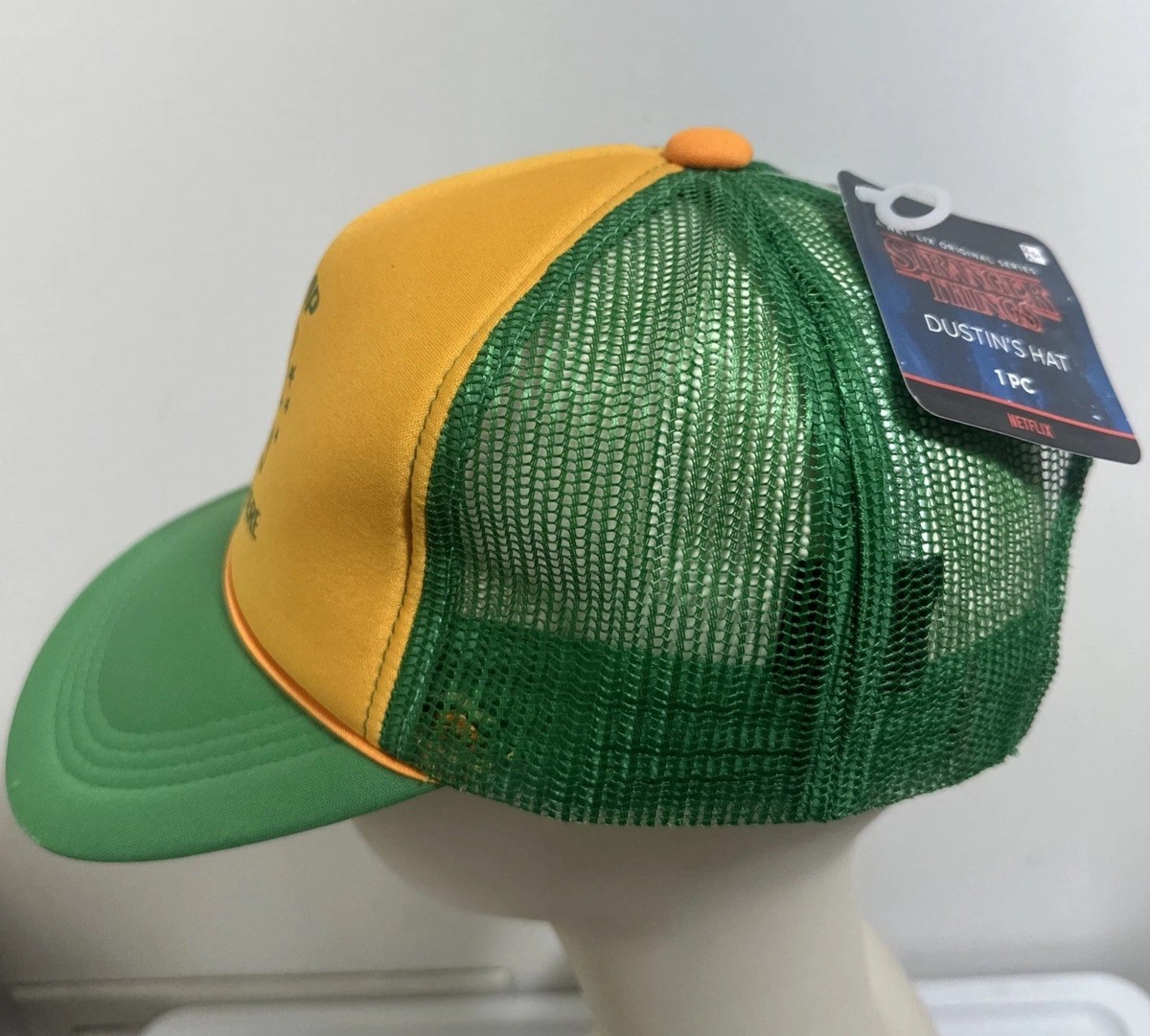 Stranger Things '85 Camp Know Where Hat Dustin's Snapback Trucker