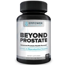 Beyond Prostate Supplement – Prostate Health Support with Saw Palmetto, Zinc...